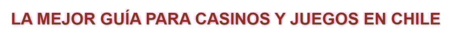 1. Escoge un buen casino online BCI Chile