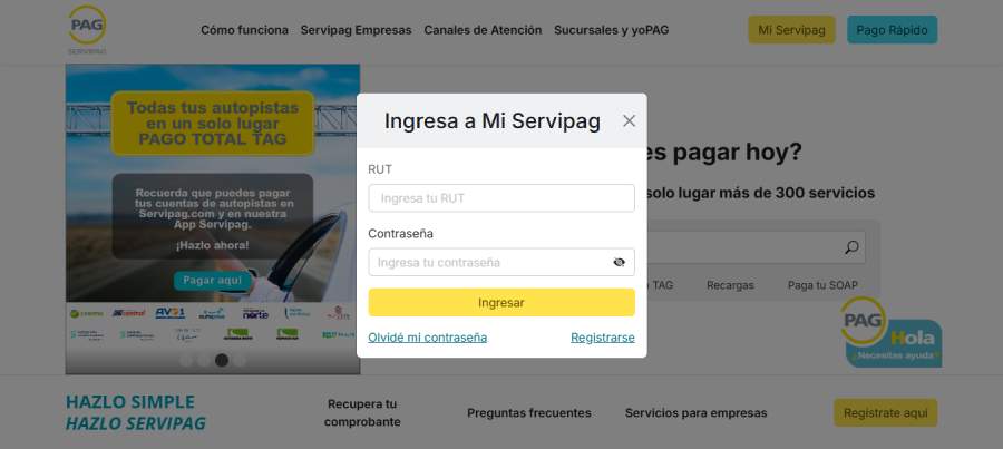 cuenta servipag