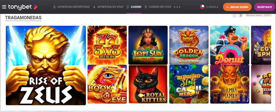 tonybet tragamonedas casino mach