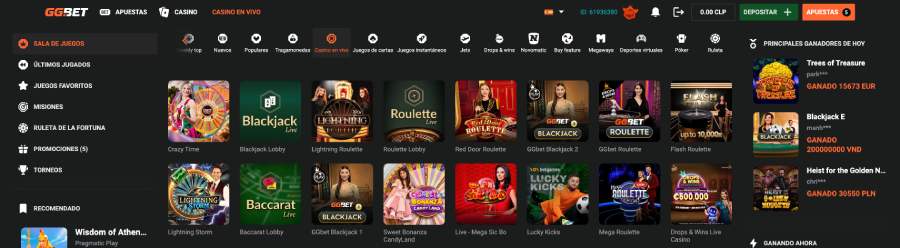 casino en vivo ggbet