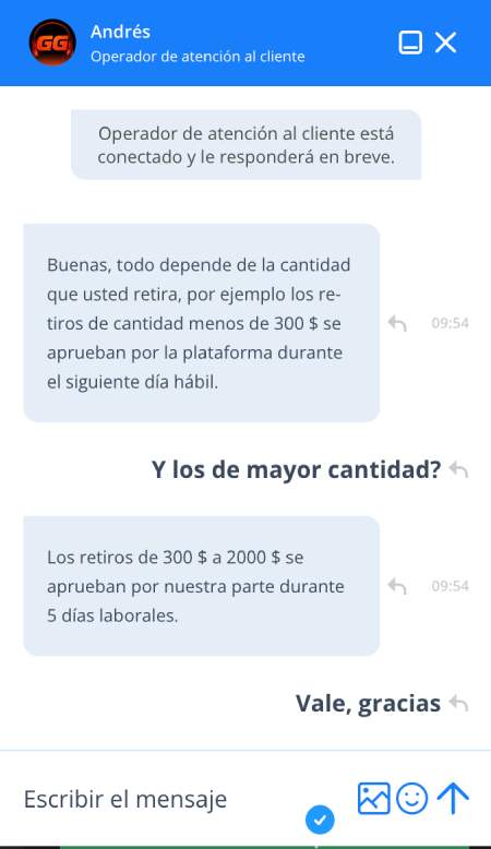 chat en vivo ggbet