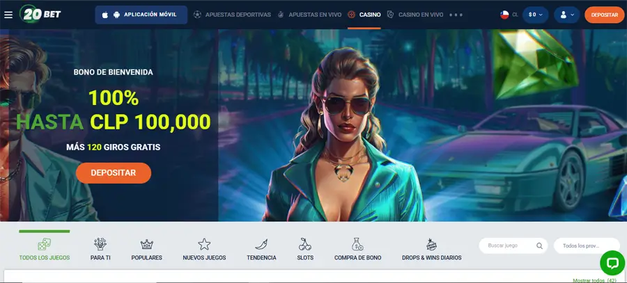 20bet casino online chile