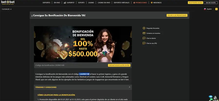 betobet bono de bienvenida chile
