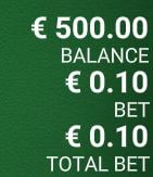 Indicador de créditos video poker