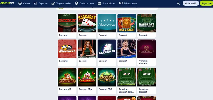 jugabet ecopayz para baccarat
