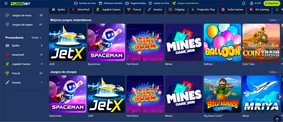 jugabet minijuegos