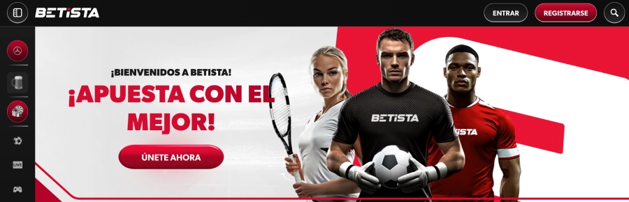 Registro en Betista paso 1