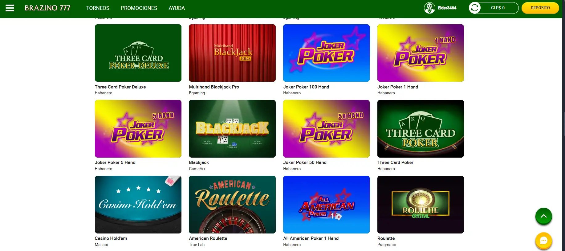 blackjack en brazino 777