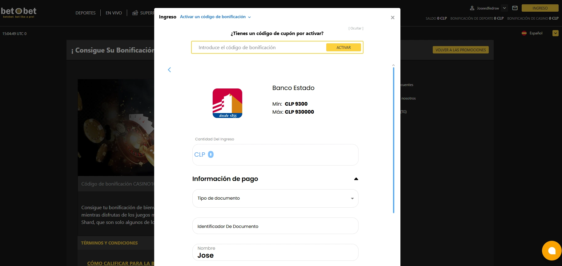cajavecina en betobet