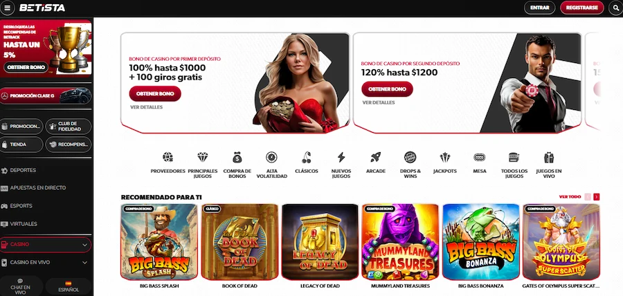 pagina de inicio betista