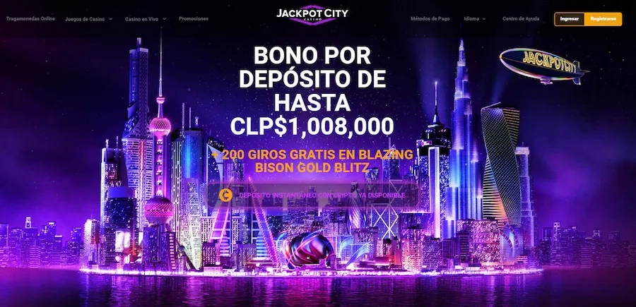 pagina de inicio jackpotcity