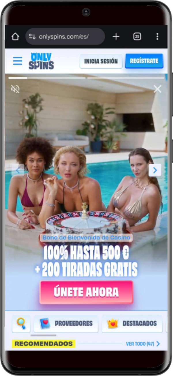 OnlySpins movil android