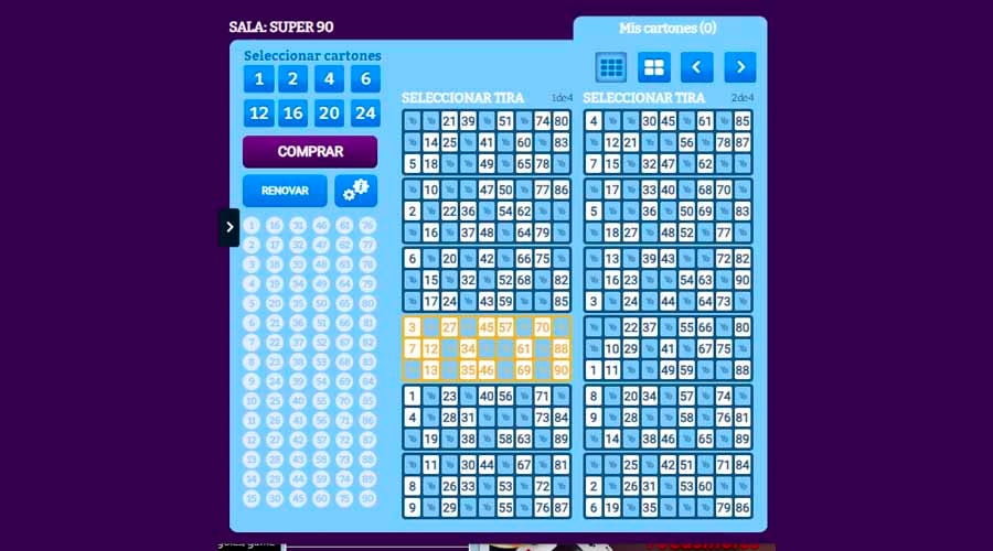 bingo online tradicional