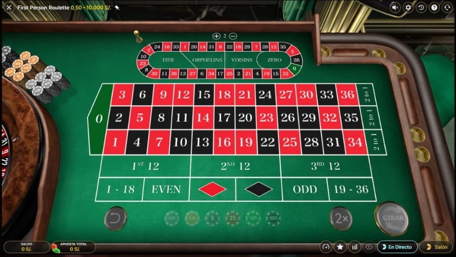 first person roulette