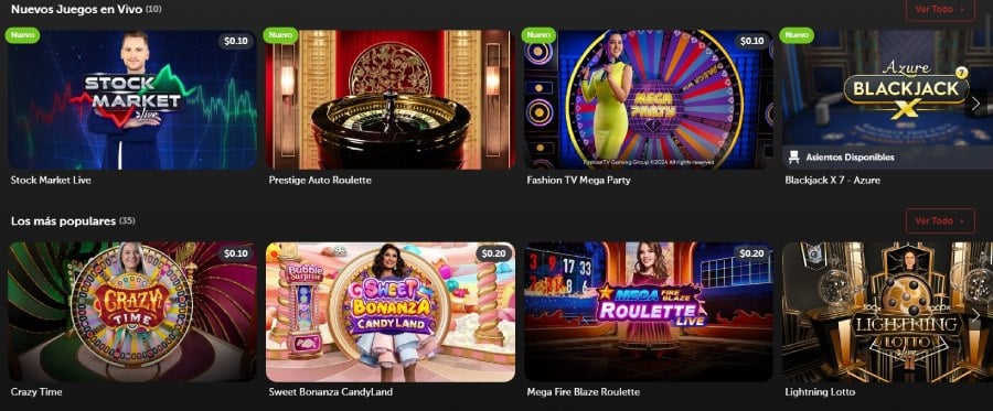 casino en vivo betsafe