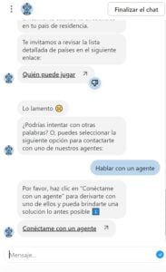 chat en vivo betsafe