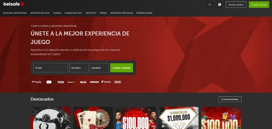 registrar en betsafe
