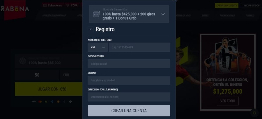 registrar paso 6