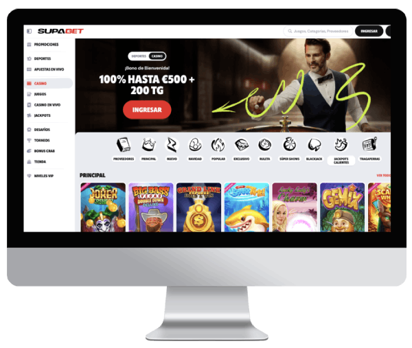 Supabet Casino en ordenador