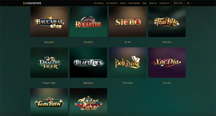 sa gaming proveedor