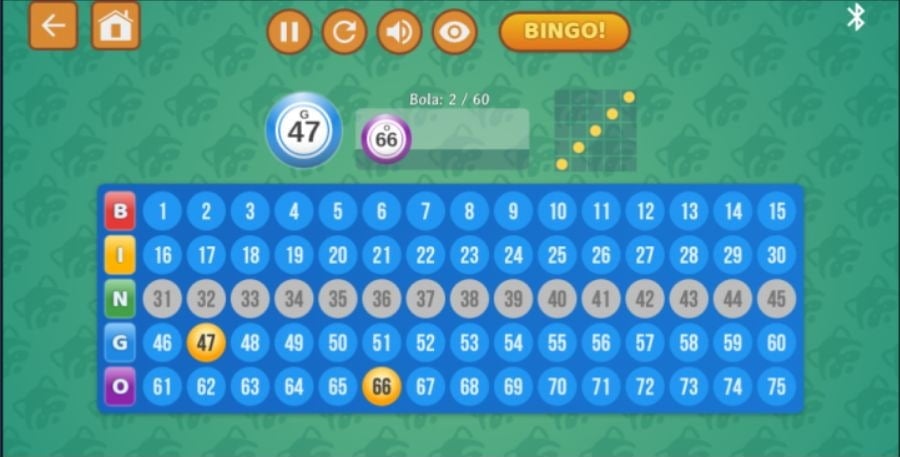 bingo 75 bolas