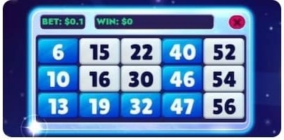 marcade de numeros bingo