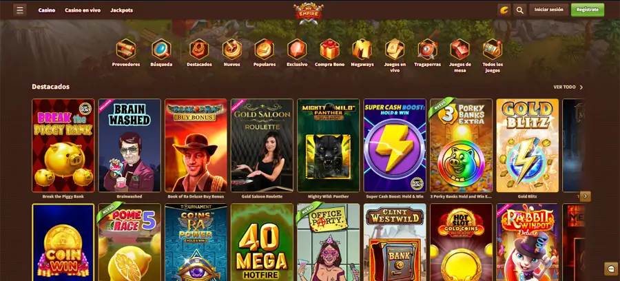 myempire nuevo casino online en perú