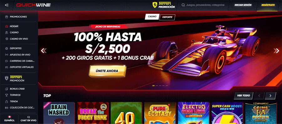 quickwin mejores casino online perú