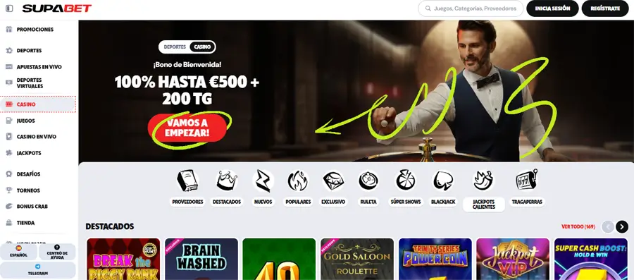 supabet mejores casino online perú