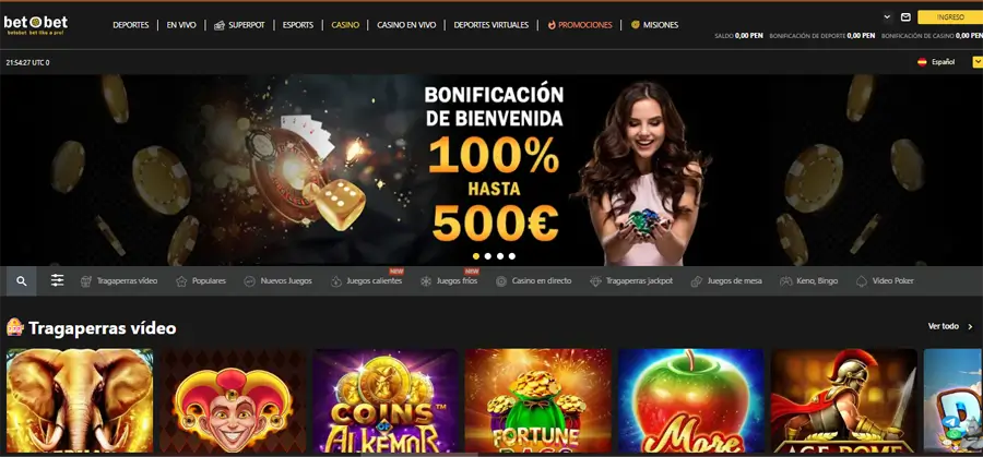 mejores casino online de perú betobet