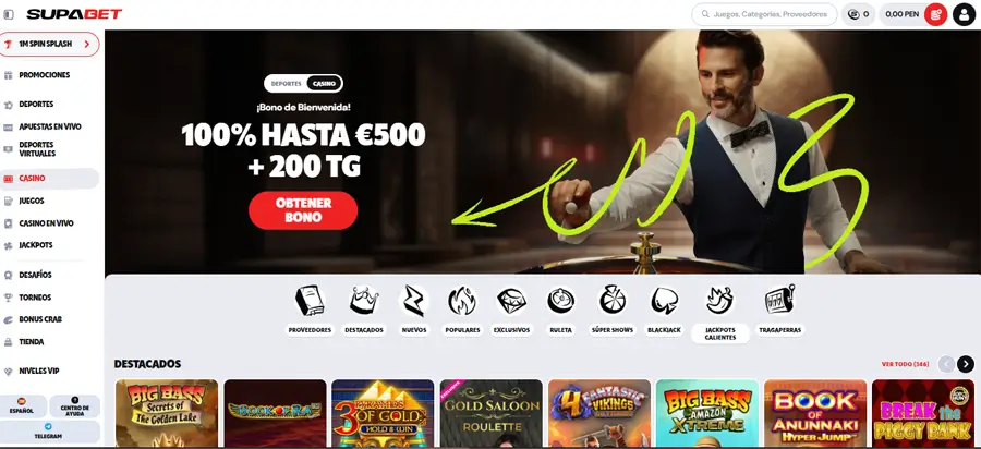 mejores casino online de perú supabet