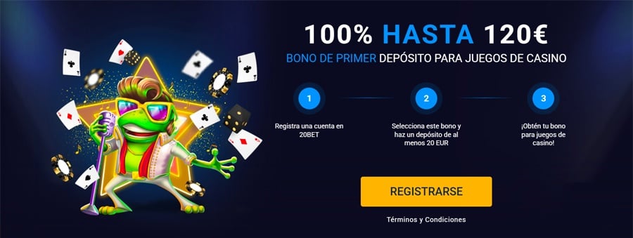 códigos promocionales para 20bet