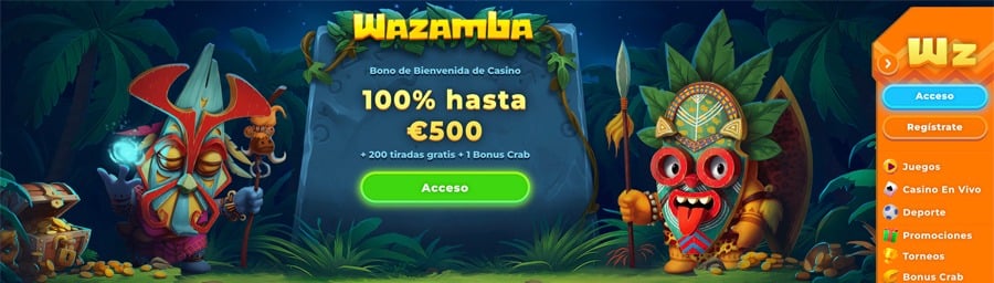códigos promocionales para wazamba
