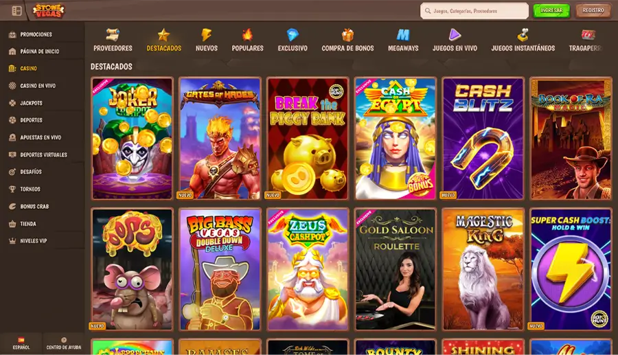 juegos stonevegas casino