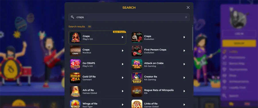 rolling slots dados