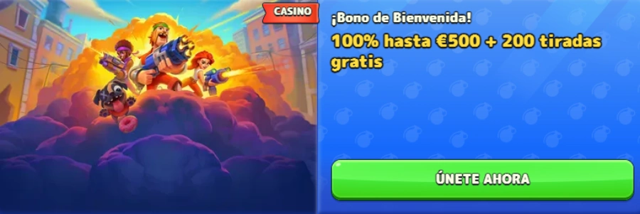 Bono de bienvenida de Pistolo Casino