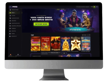 Interfaz Madcasino