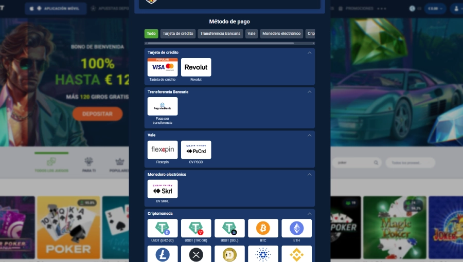 Realizar tu primer depósito