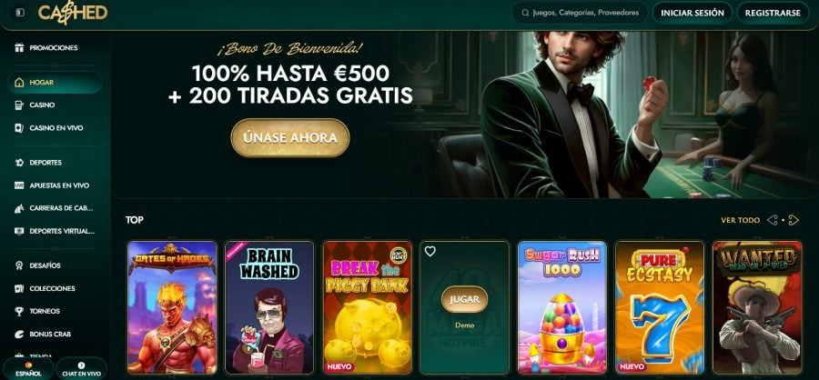 El nuevo casino Cashed