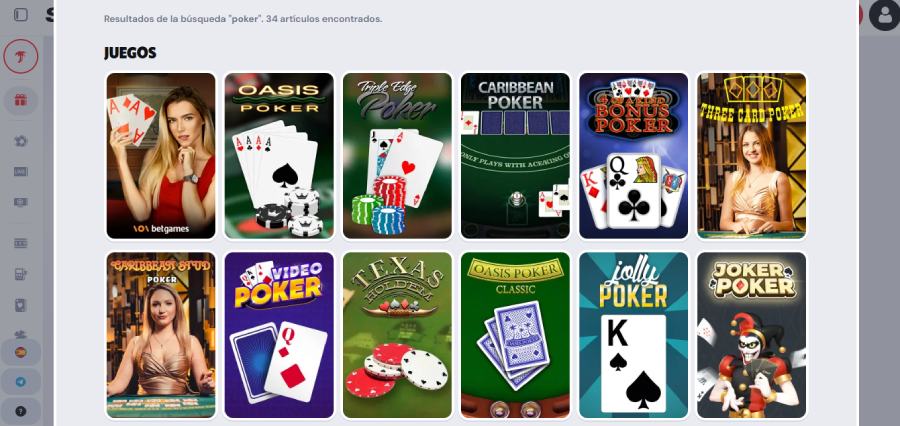Juegos de poker