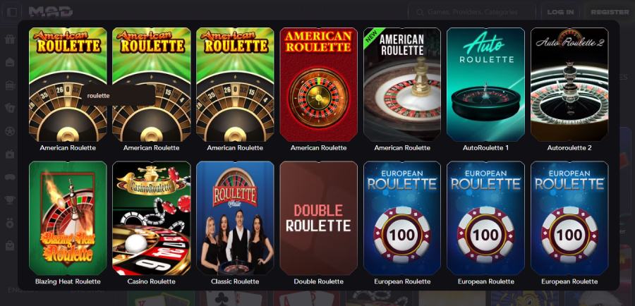 Juegos de ruleta