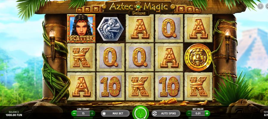 Captura de pantalla slot Aztec Magic Deluxe