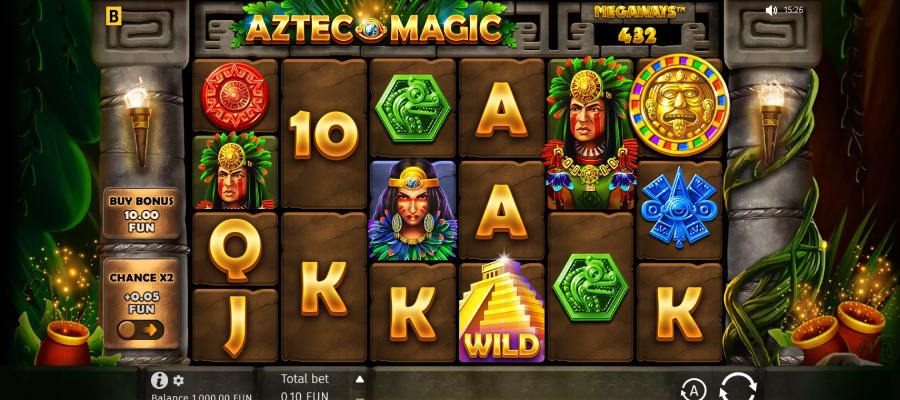 Captura de pantalla slot Aztec Magic