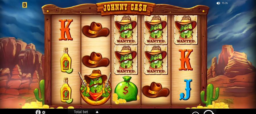 Captura de pantalla slot Johnny Cash