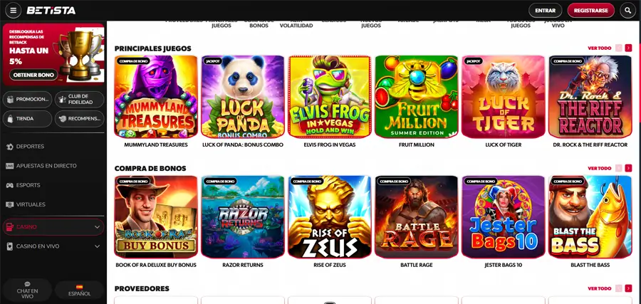 juegos betista casino