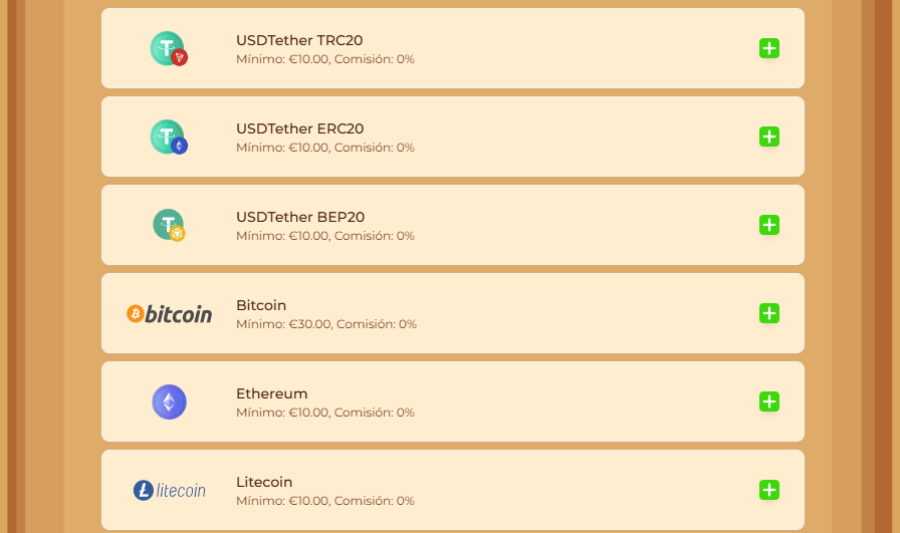 Criptomonedas métodos de pago