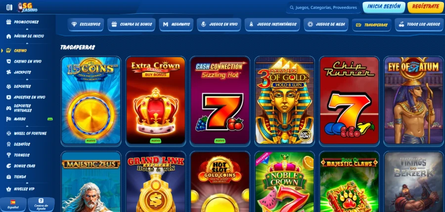 Slots en SG Casino