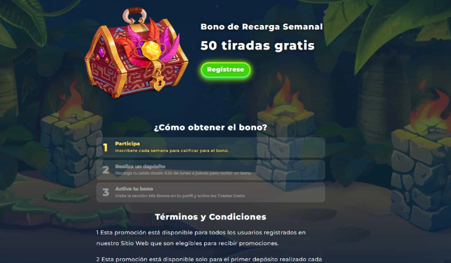 captura de pantalla 25 giros gratis wazamba