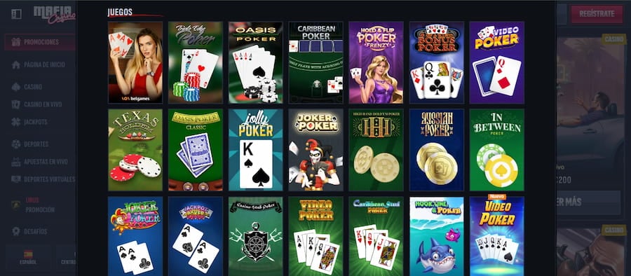 Poker en Mafia casino