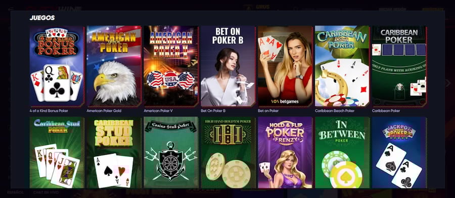 Poker en Quickwin